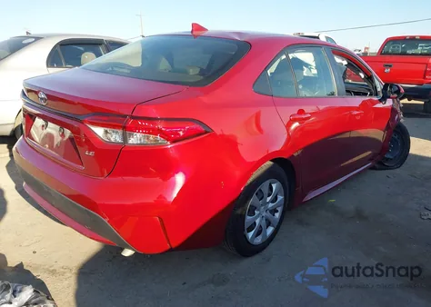 2022 Toyota Corolla Le from USA, damaged, VIN JTDEPMAE3NJ232368